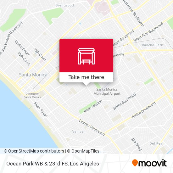 Mapa de Ocean Park WB & 23rd FS