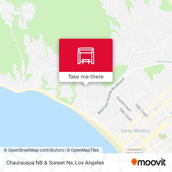 Chautauqua NB & Sunset Ns map