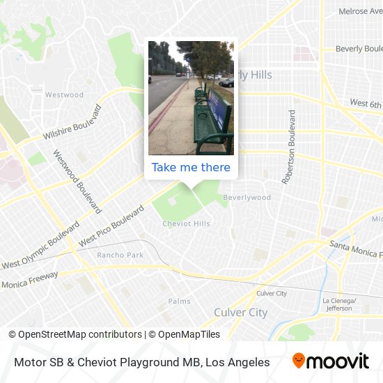 Mapa de Motor SB & Cheviot Playground MB