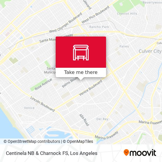Centinela NB & Charnock FS map