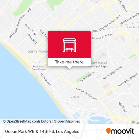 Ocean Park WB & 14th FS map