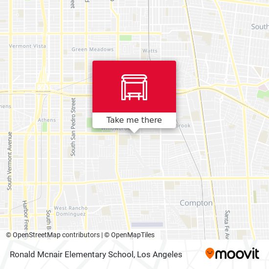 Ronald Mcnair Elementary School map