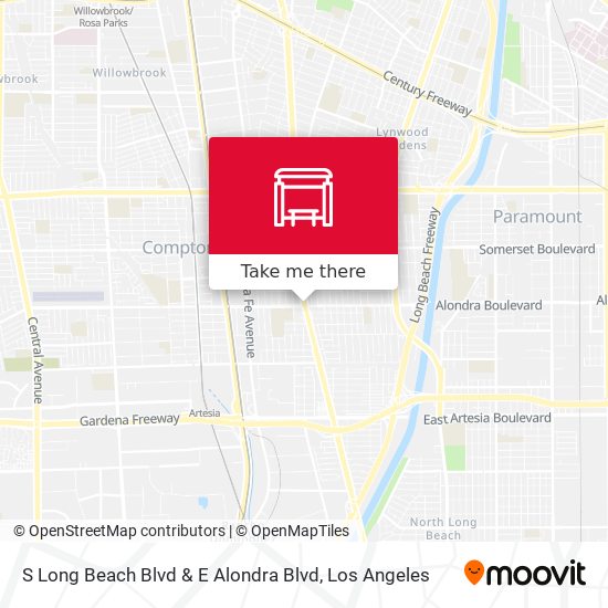 S Long Beach Blvd & E Alondra Blvd map