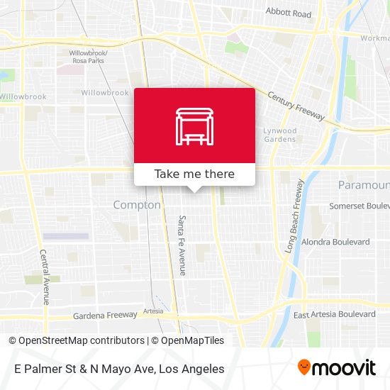 Mapa de E Palmer St & N Mayo Ave