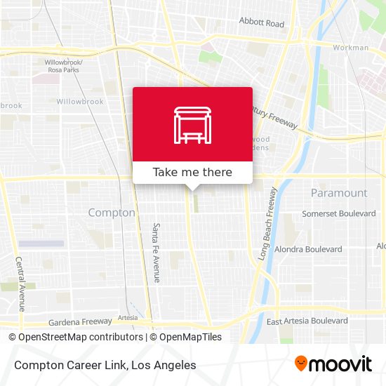 Mapa de Compton Career Link