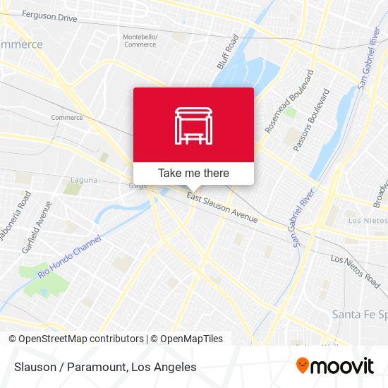 Mapa de Slauson / Paramount
