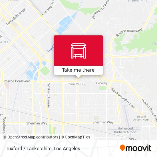 Mapa de Tuxford / Lankershim