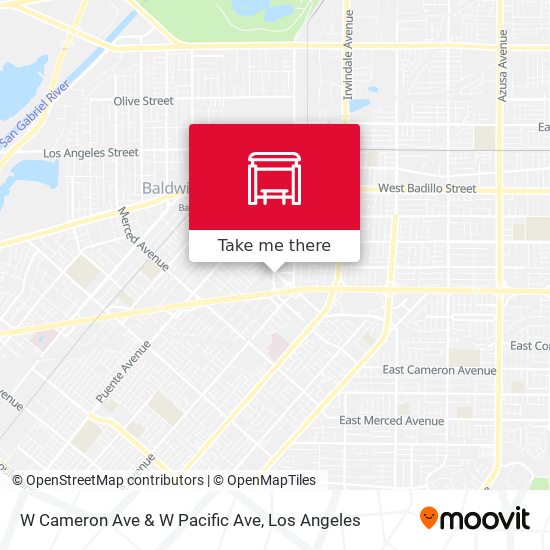 W Cameron Ave & W Pacific Ave map