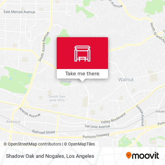 Mapa de Shadow Oak and Nogales