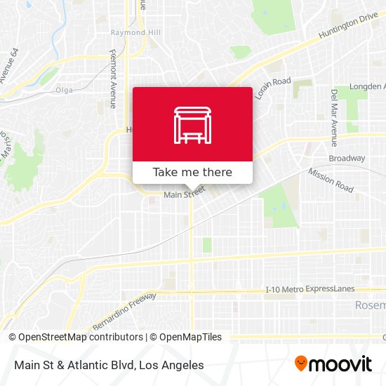 Mapa de Main St & Atlantic Blvd