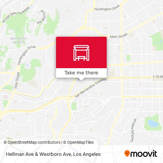Mapa de Hellman Ave & Westboro Ave