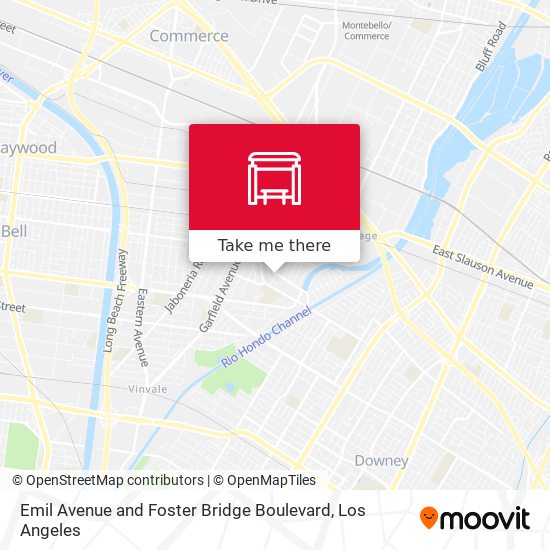 Mapa de Emil Avenue and Foster Bridge Boulevard