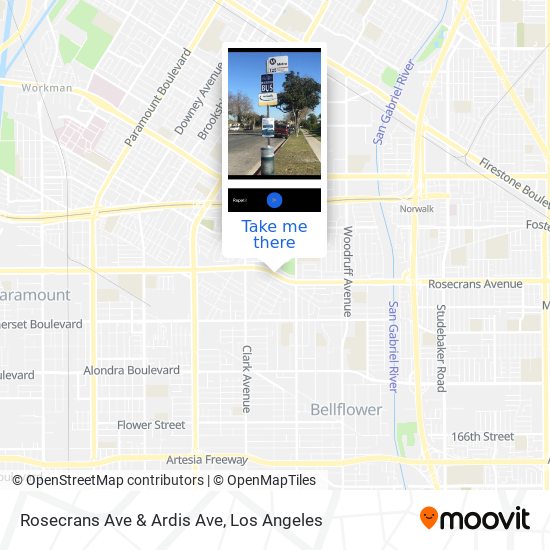 Mapa de Rosecrans Ave & Ardis Ave