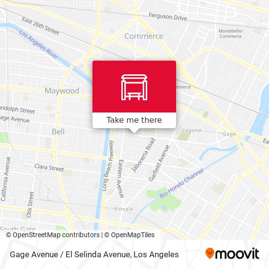 Gage Avenue / El Selinda Avenue map