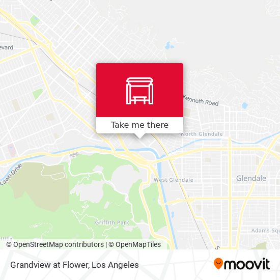 Grandview at Flower map