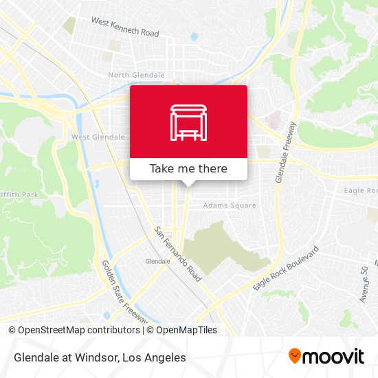 Glendale at Windsor map