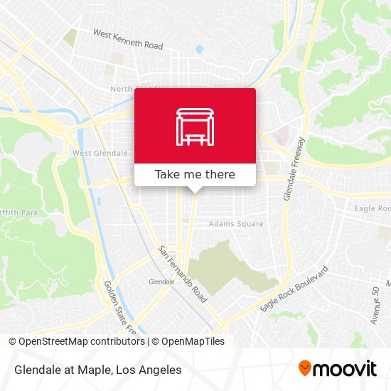 Mapa de Glendale at Maple