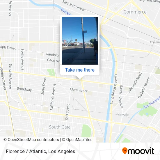 Florence / Atlantic map