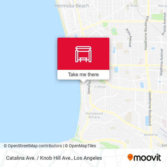 Catalina Ave. / Knob Hill Ave. map