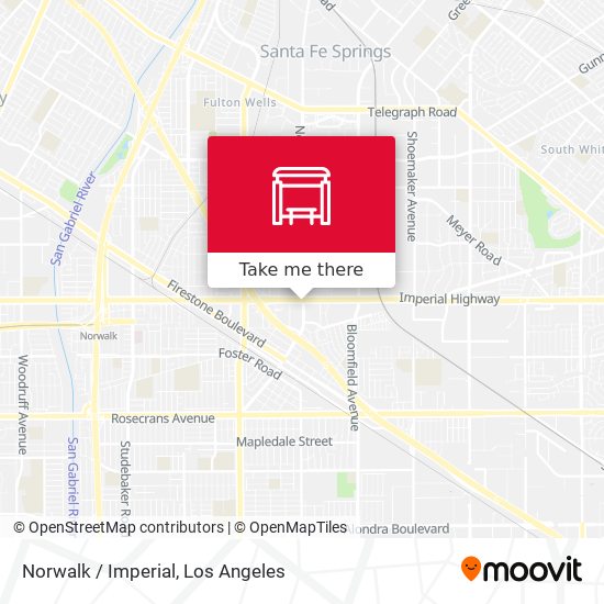 Mapa de Norwalk / Imperial