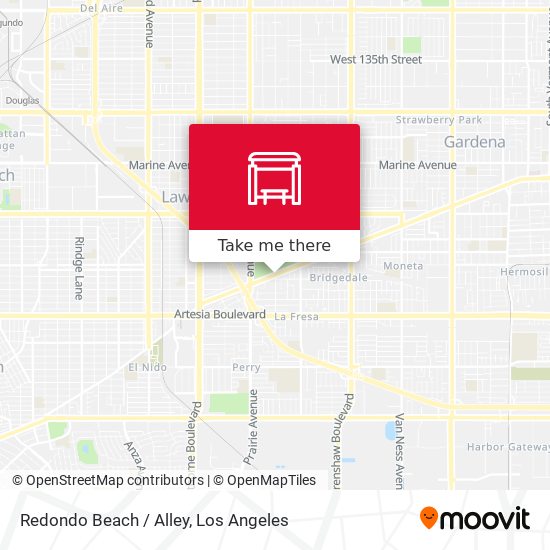 Mapa de Redondo Beach / Alley