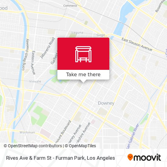 Rives Ave & Farm St - Furman Park map