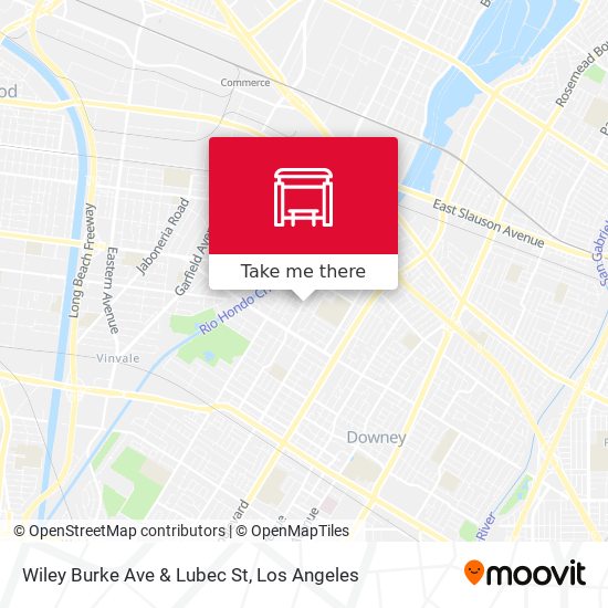 Wiley Burke Ave & Lubec St map