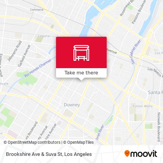 Brookshire Ave & Suva St map