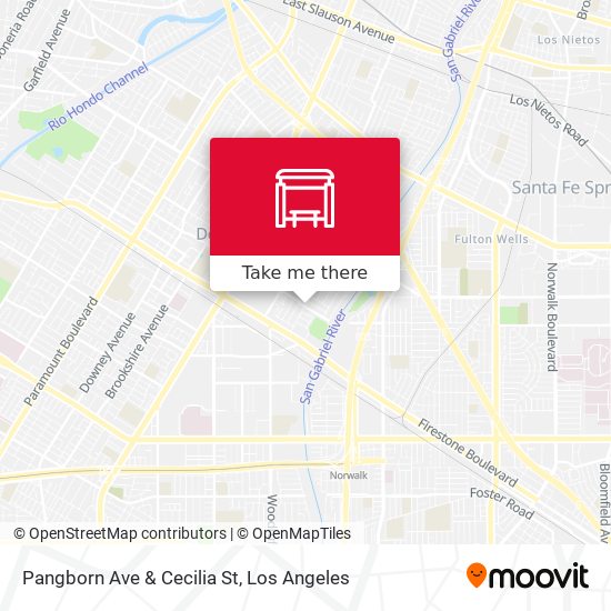 Mapa de Pangborn Ave & Cecilia St
