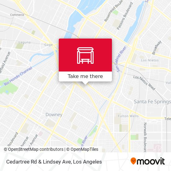 Mapa de Cedartree Rd & Lindsey Ave