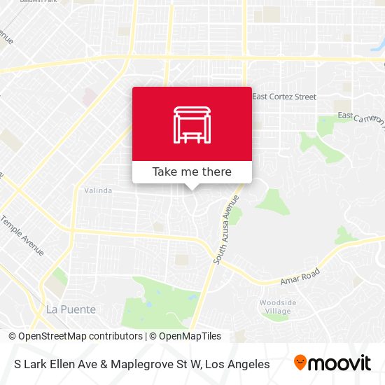 S Lark Ellen Ave & Maplegrove St W map