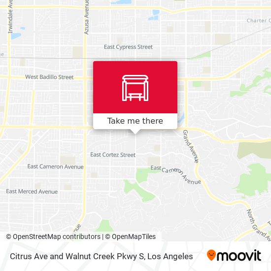 Mapa de Citrus Ave and Walnut Creek Pkwy S