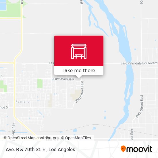 Mapa de Ave. R & 70th St. E.