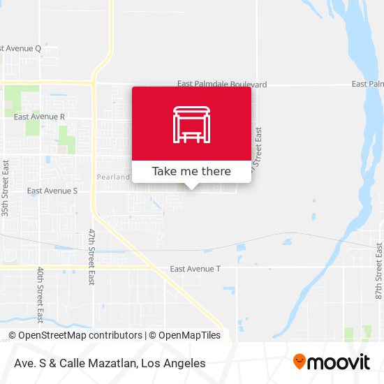 Ave. S & Calle Mazatlan map