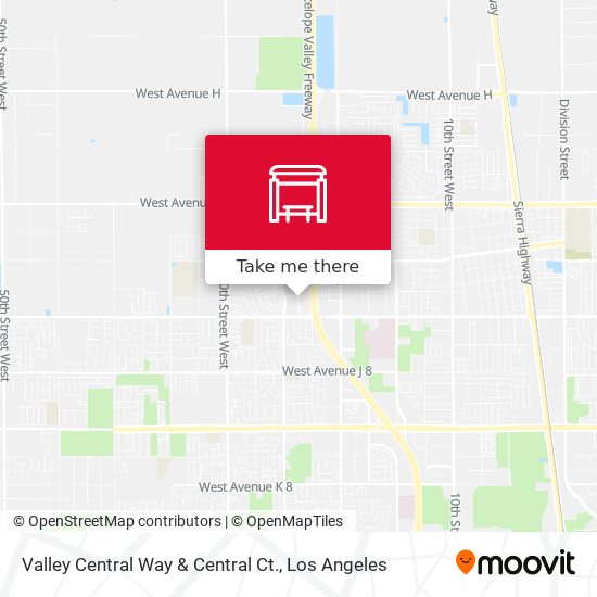 Valley Central Way & Central Ct. map