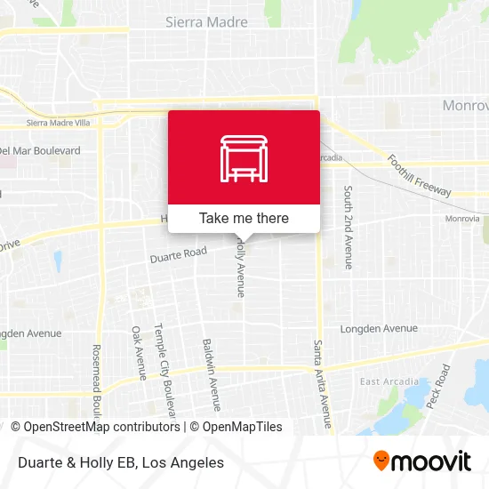 Duarte & Holly EB map