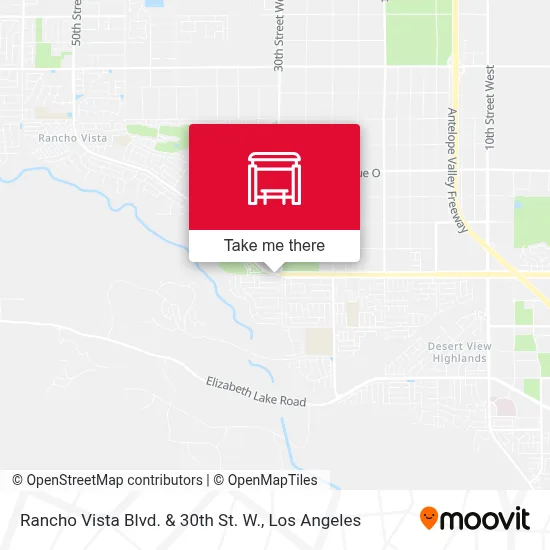 Rancho Vista Blvd.  & 30th St. W. map