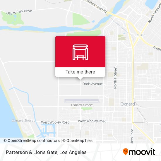 Patterson & Lion's Gate map