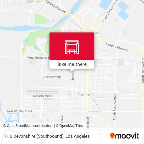 H & Devonshire (Southbound) map