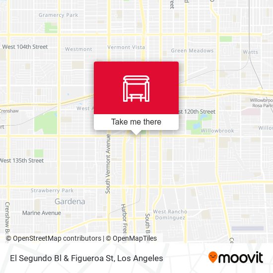El Segundo Bl & Figueroa St map