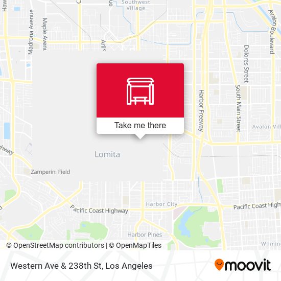 Mapa de Western Ave & 238th St