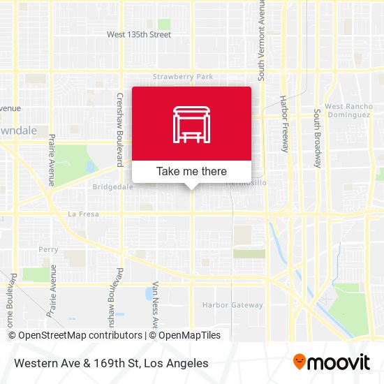 Mapa de Western Ave & 169th St