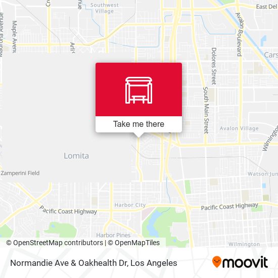 Mapa de Normandie Ave & Oakhealth Dr