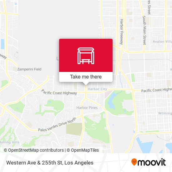 Mapa de Western Ave & 255th St