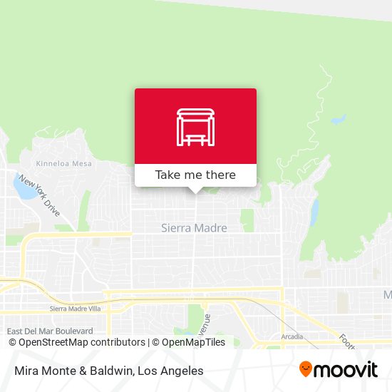 Mira Monte & Baldwin map