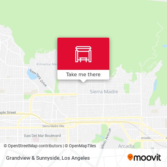 Grandview & Sunnyside map