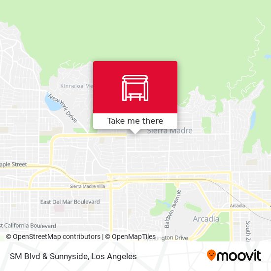 Mapa de SM Blvd & Sunnyside