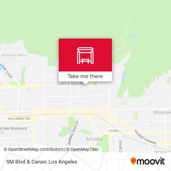 Mapa de SM Blvd & Canon