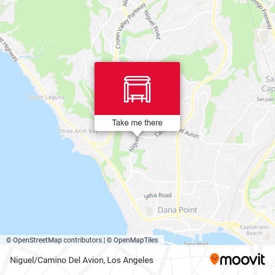 Niguel/Camino Del Avion map