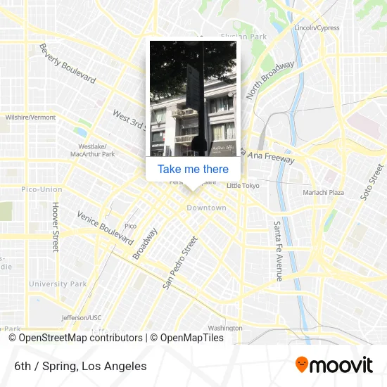Mapa de 6th / Spring